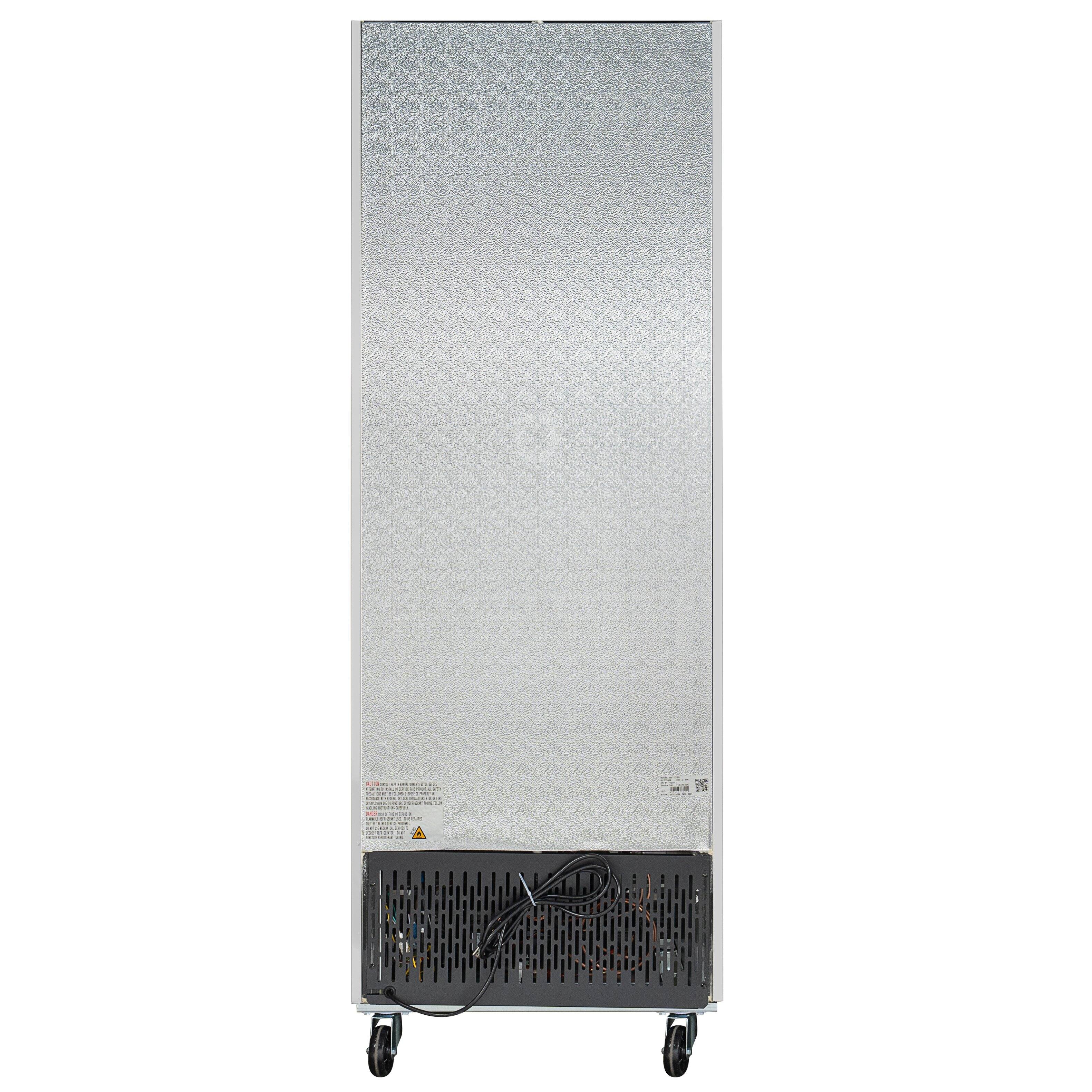 Alt View 10. Koolmore - 29 in. One Door Commercial Reach-in Refrigerator, 23 cu. ft. in Stainless-Steel (RIR-1D-SS) - Stainless-Steel.