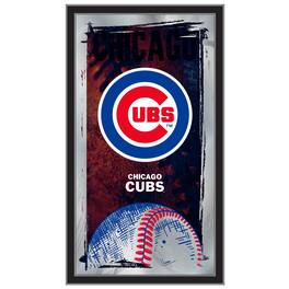 Holland Bar Stool Co. - Chicago Cubs 15" x 26" Wall Mirror - Multicolor