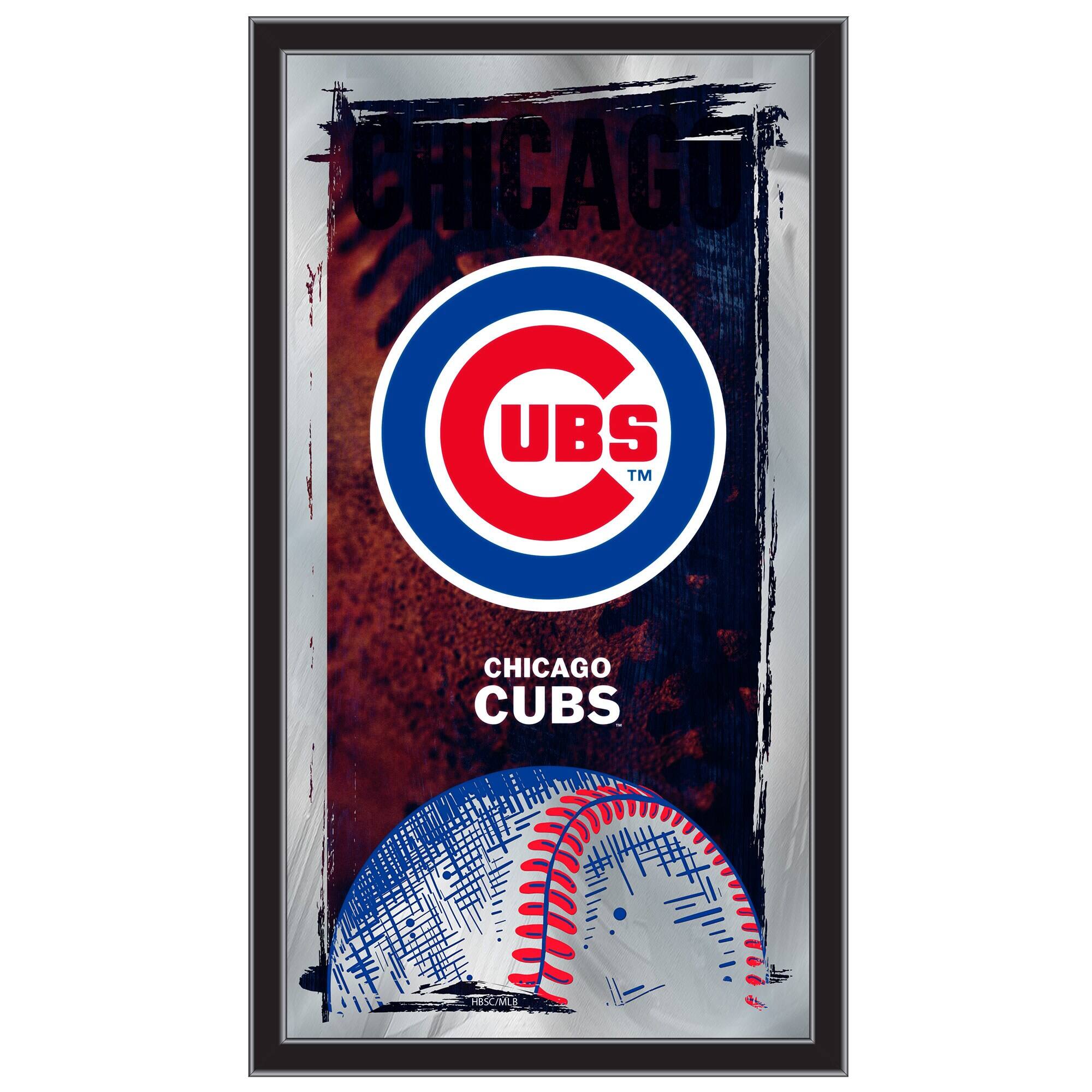 Chicago Cubs 15" x 26" Wall Mirror