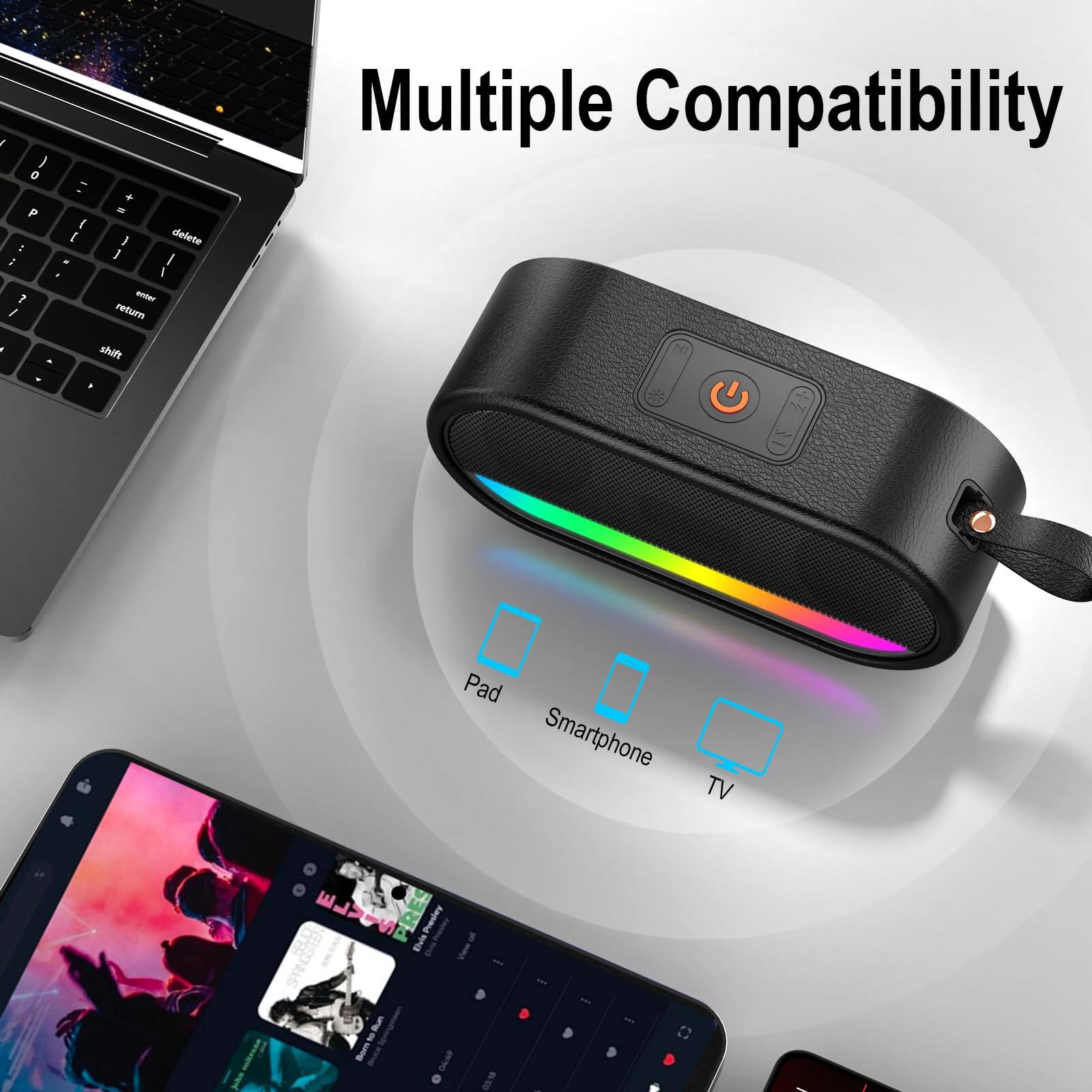 Multiple Compatibility  
Pad  
Smartphone  
TV