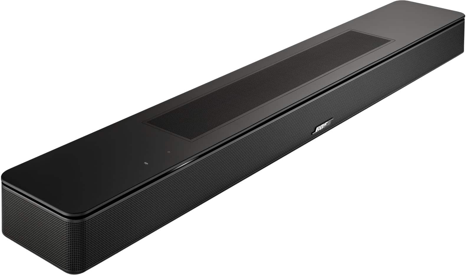 Front. Bose - Smart Soundbar with Dolby Atmos and Voice Control - Black.