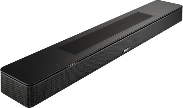 Bose - Smart Soundbar with Dolby Atmos, TrueSpace Immersive Audio, and A.I. Dialogue Mode - Black