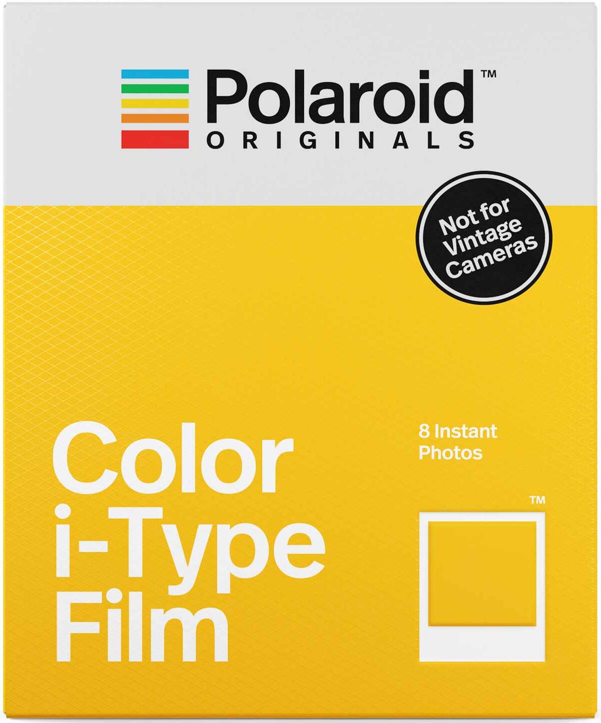 Polaroid Originals  
Not for Vintage Cameras  

Color i-Type Film  
8 Instant Photos