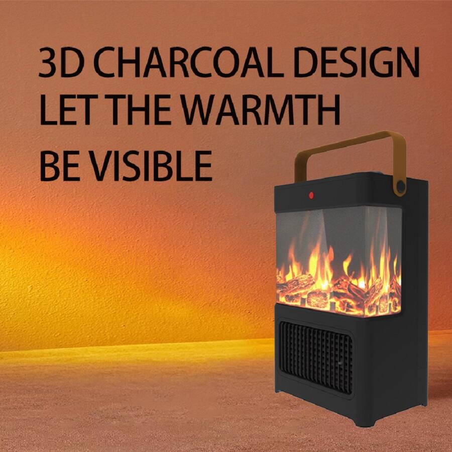 3D CHARCOAL DESIGN  
LET THE WARMTH BE VISIBLE