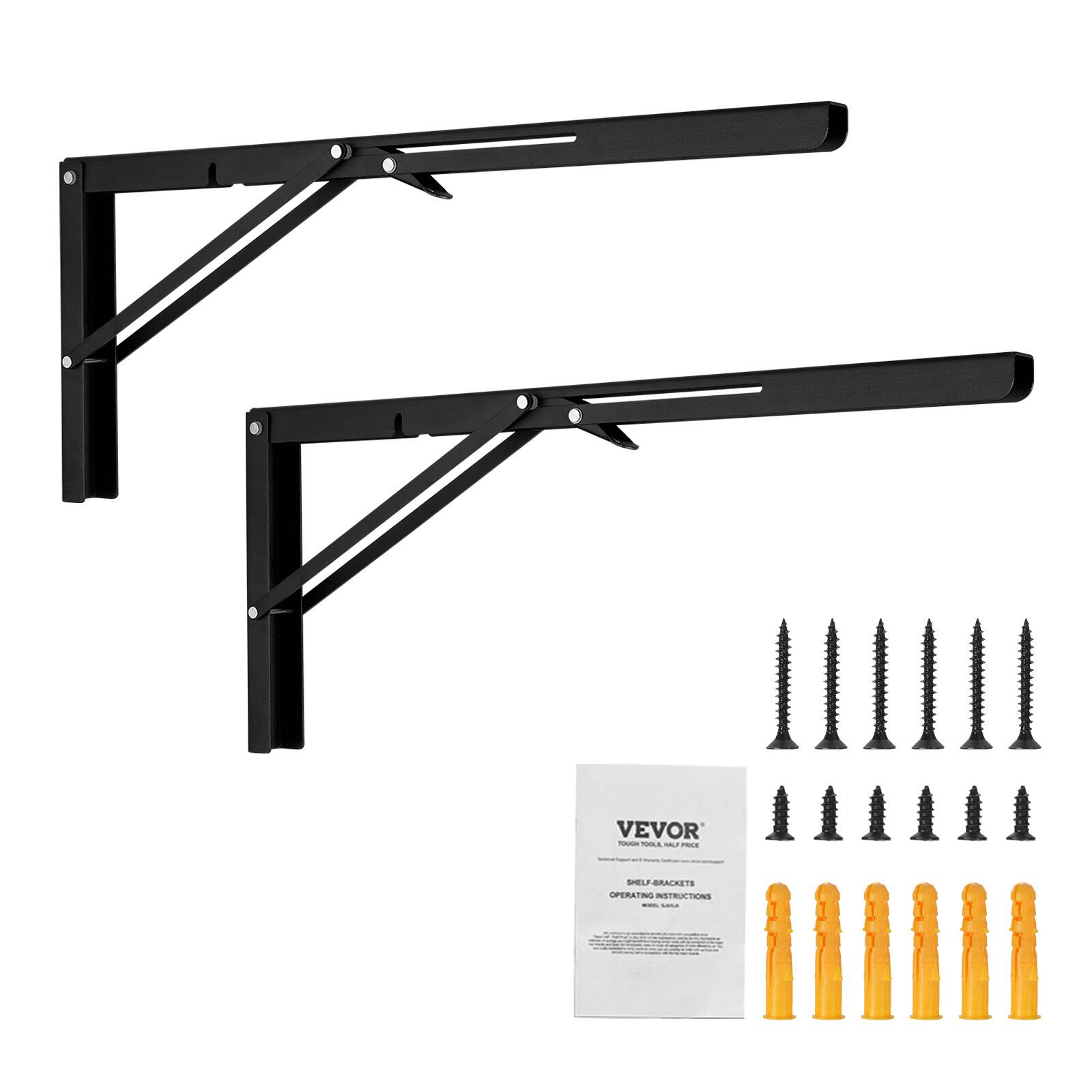VEVOR - SHELF BRACKETS OPERATING INSTRUCTIONS