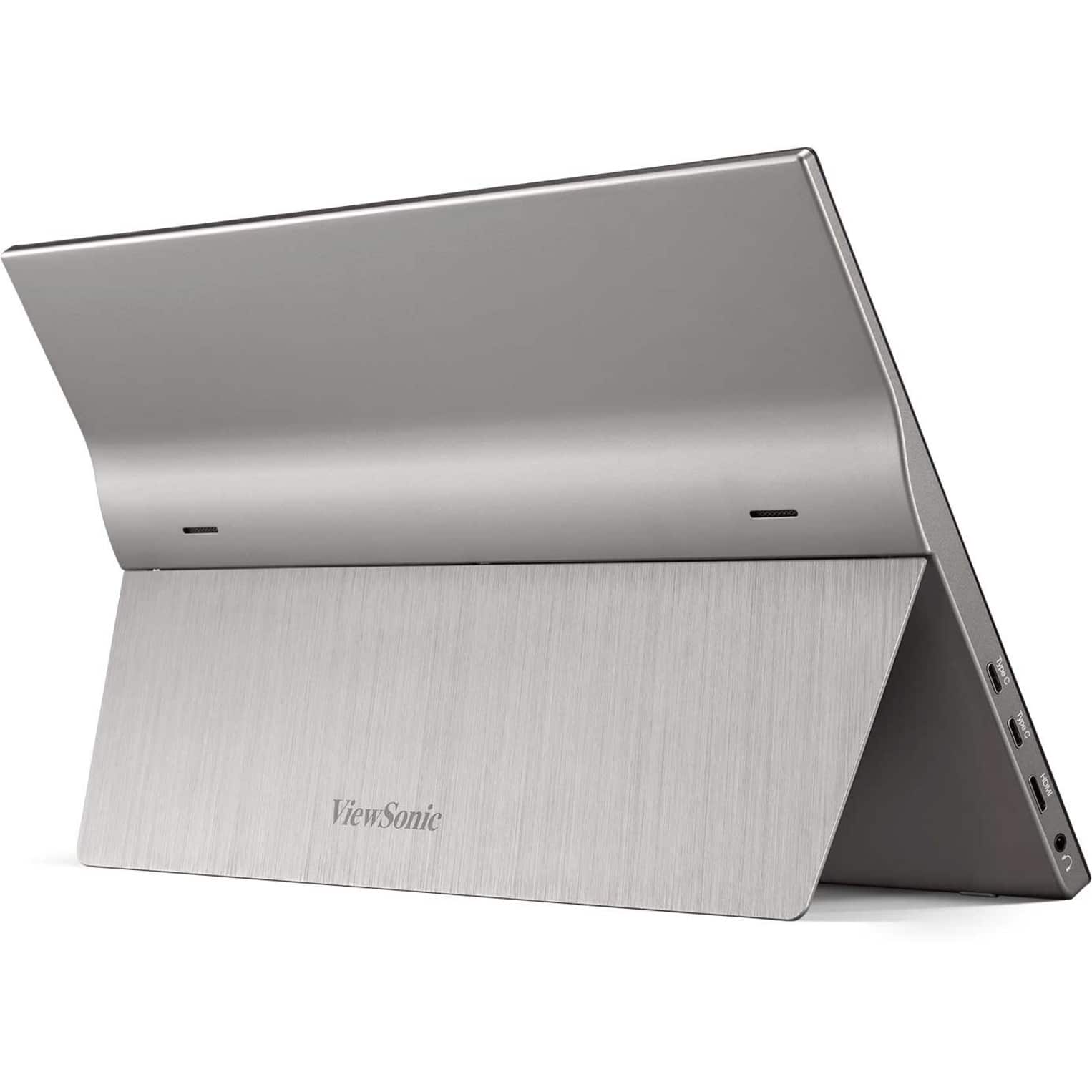 Alt View 28. ViewSonic - TD1655 15.6" LCD FHD Touch Screen Monitor (USB-C, Mini HDMI) - Black.