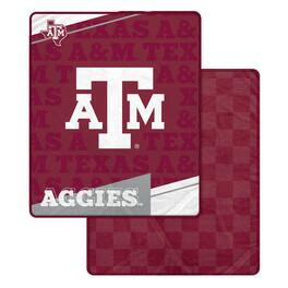 Pegasus - Texas A&M Aggies 60" x 70" Diagonal Ghost Checkered Double-Sided Blanket - Multicolor