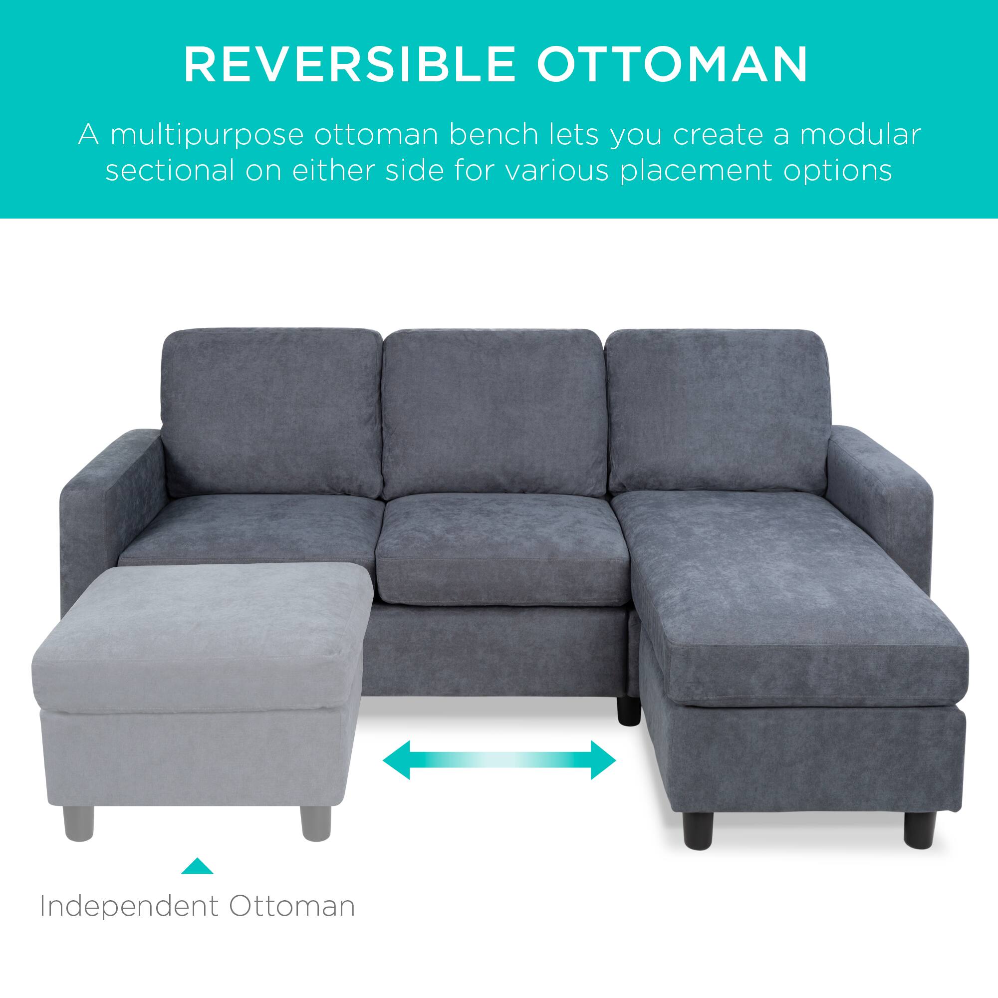 REVERSIBLE OTTOMAN

A multipurpose ottoman bench lets you create a modular sectional on either side for various placement options

Independent Ottoman
