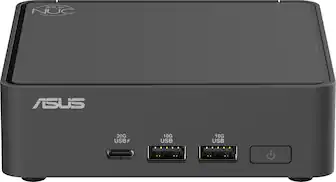 ASUS NUC is a small computer with two USB ports, one of which is 10G USB.