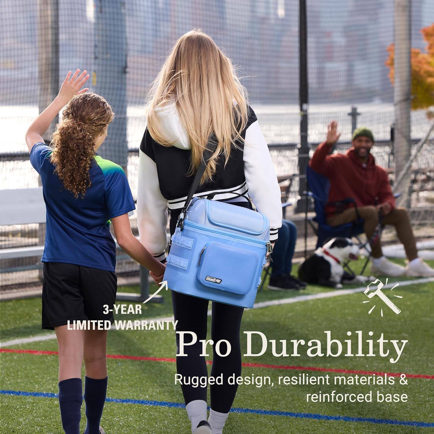 E) - 3-YEAR LIMITED WARRANTY

Pro Durability

Rugged design, resilient materials & reinforced base