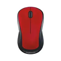 Logitech - M310 Wireless Optical Ambidextrous Mouse - Flame Red - Front_Zoom