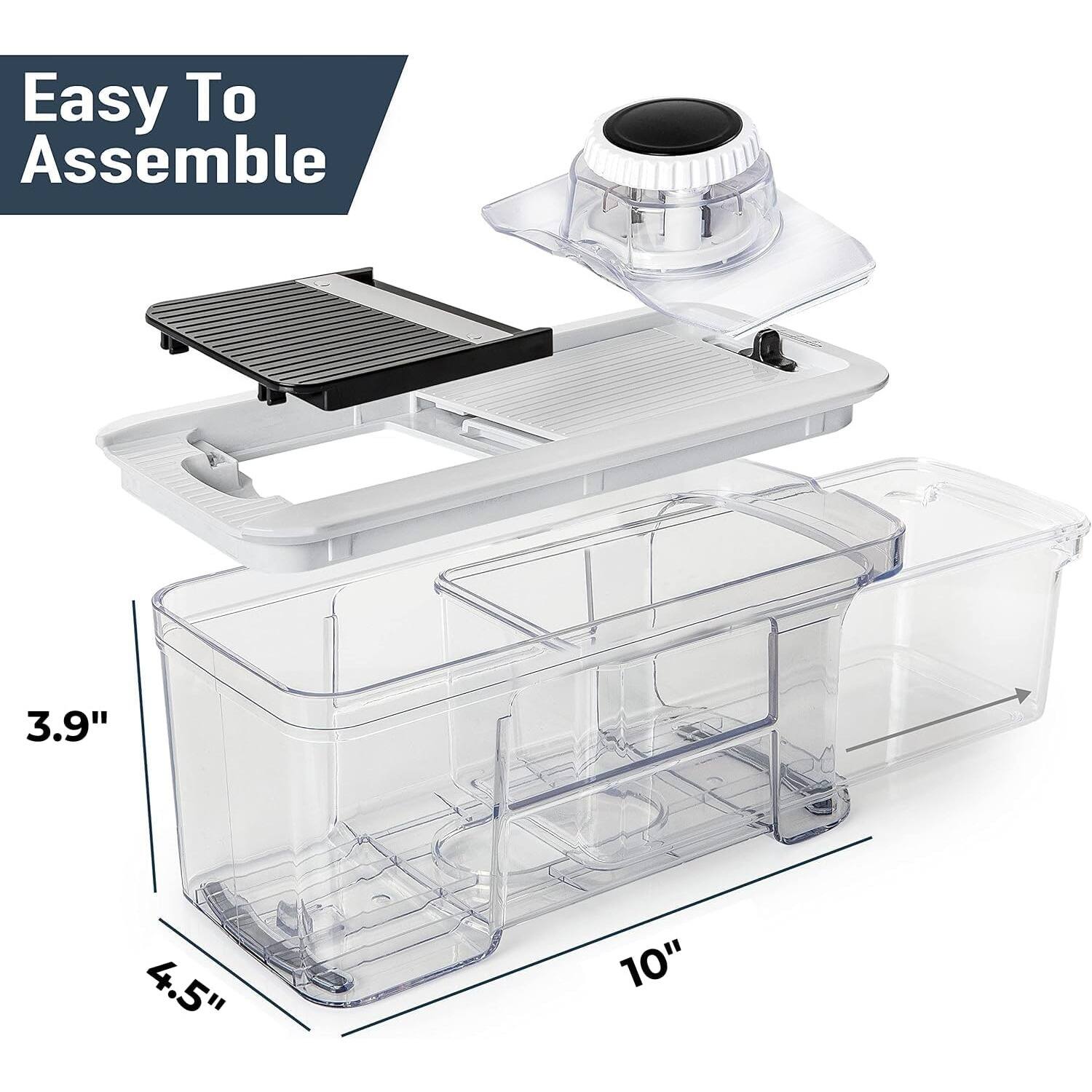 Easy To Assemble, 3.9", 4.5", 10"