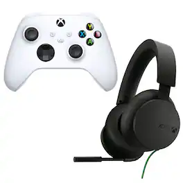 Microsoft - Xbox Series X/S Controller with Headset - White