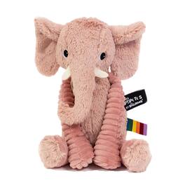 TriAction Toys - Les Deglingos Ptipotos Dimoitou the Elephant Plush - Pink