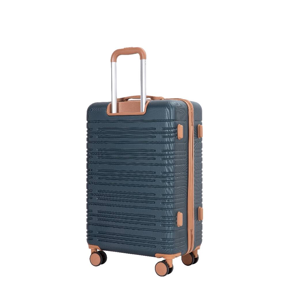 Alt View 2. Ropilly - Ropilly 5 piece luggage set Dark Green hard case spinner luggage ABS expandable TSA lock - Dark Green.
