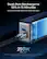 Dual-Port Recharge to 50% in 13 Minutes
Anker's First Power Bank with 250W Max Input
250W Max Input
Note: Data based on internal lab tests; actual performance may vary. For 250W max input, use both USB-C ports with 5A cables and 140W chargers.
