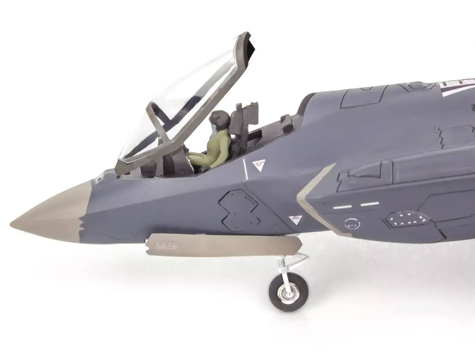 Alt View 2. Revell - Level 4 Model Kit Lockheed Martin F-35A Lightning II Aircraft 1/72 Scale Model by Revell.