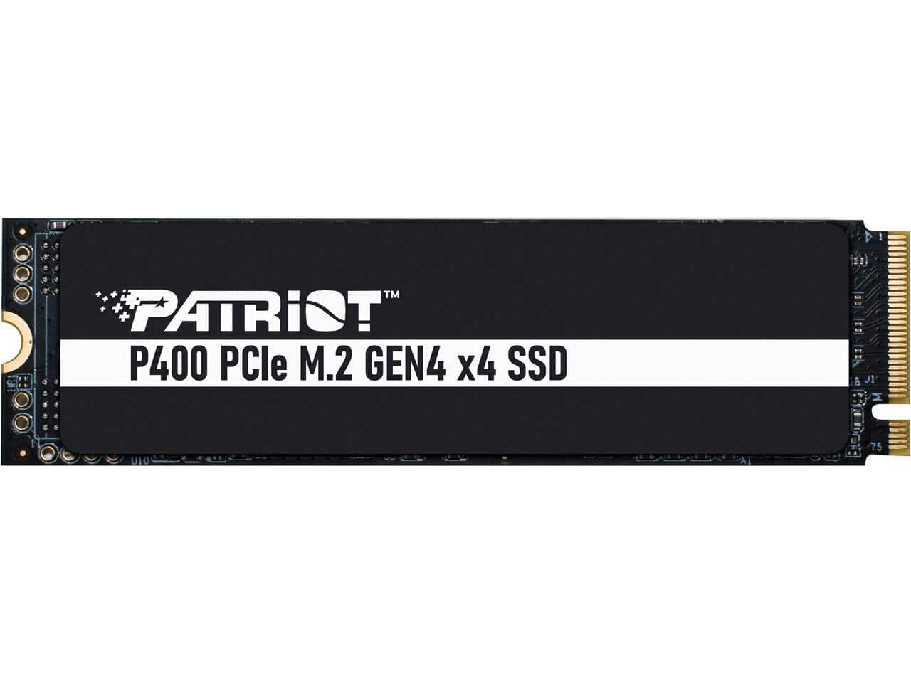 Patriot - P400 M.2 2280 2TB PCI-Express 4.0 x4, NVMe 1.3 Internal Solid State Drive (SSD) P400P2TBM28H