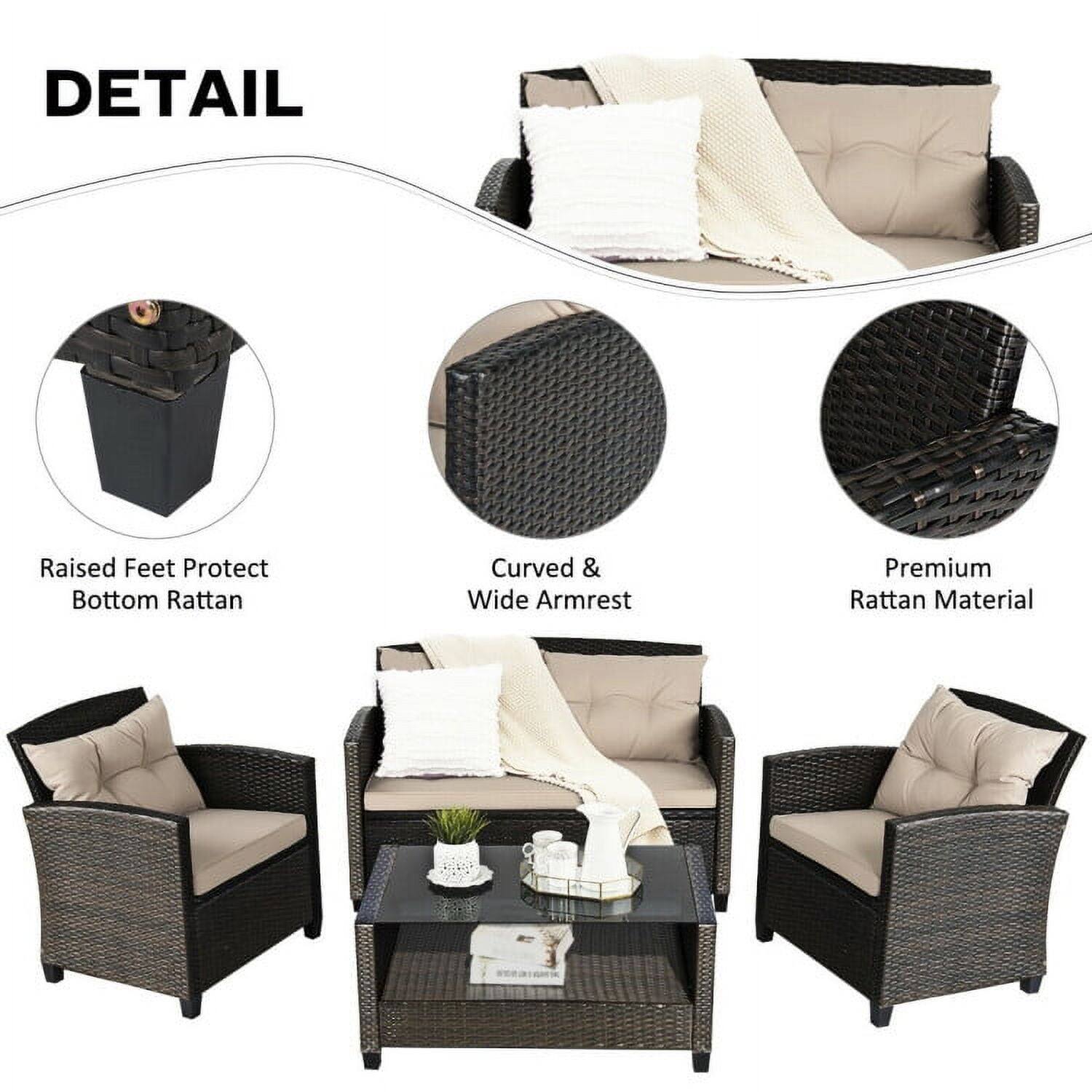 DETAIL

- Raised Feet Protect Bottom Rattan
- Curved & Wide Armrest
- Premium Rattan Material