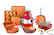Alt View 1. Gotham Steel - 20 Piece Nonstick Cookware and Bakeware Set - Red.