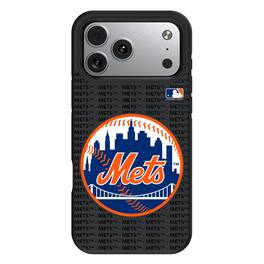 Keyscaper - MLB - New York Mets - Personalized Bump Case with 8.2ft Drop Protection - 14 Pro Max - Multicolor