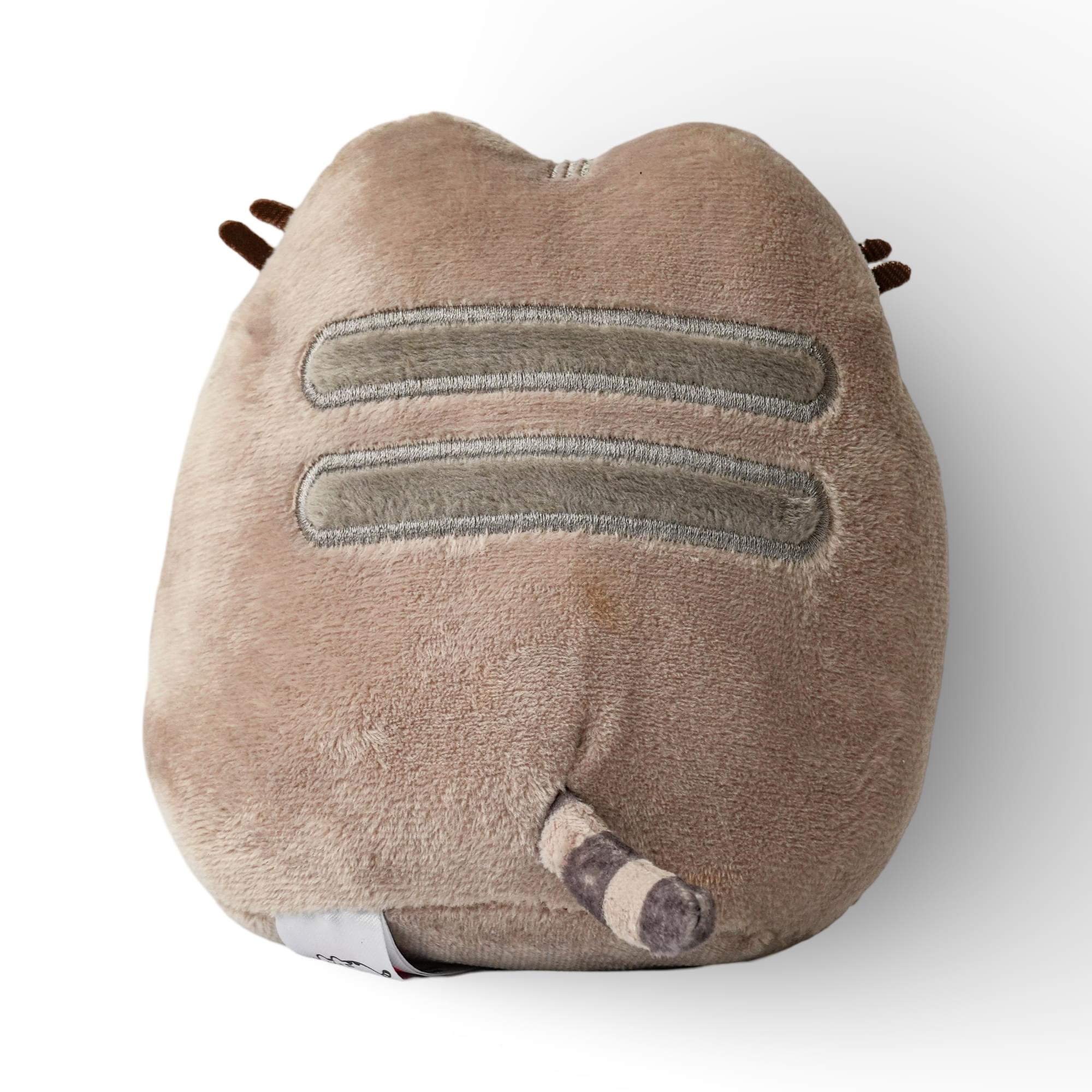 Alt View 1. Fiesta - Pusheen 6.5 Inch Plush | Pusheen with Pretzel - Brown.