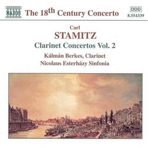 Stamitz / Berkes / Esterhazy - Clarinet Concertos 2  - COMPACT DISCS