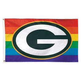 WinCraft - Green Bay Packers 3' x 5' Pride 1-Sided Deluxe Flag - Multicolor