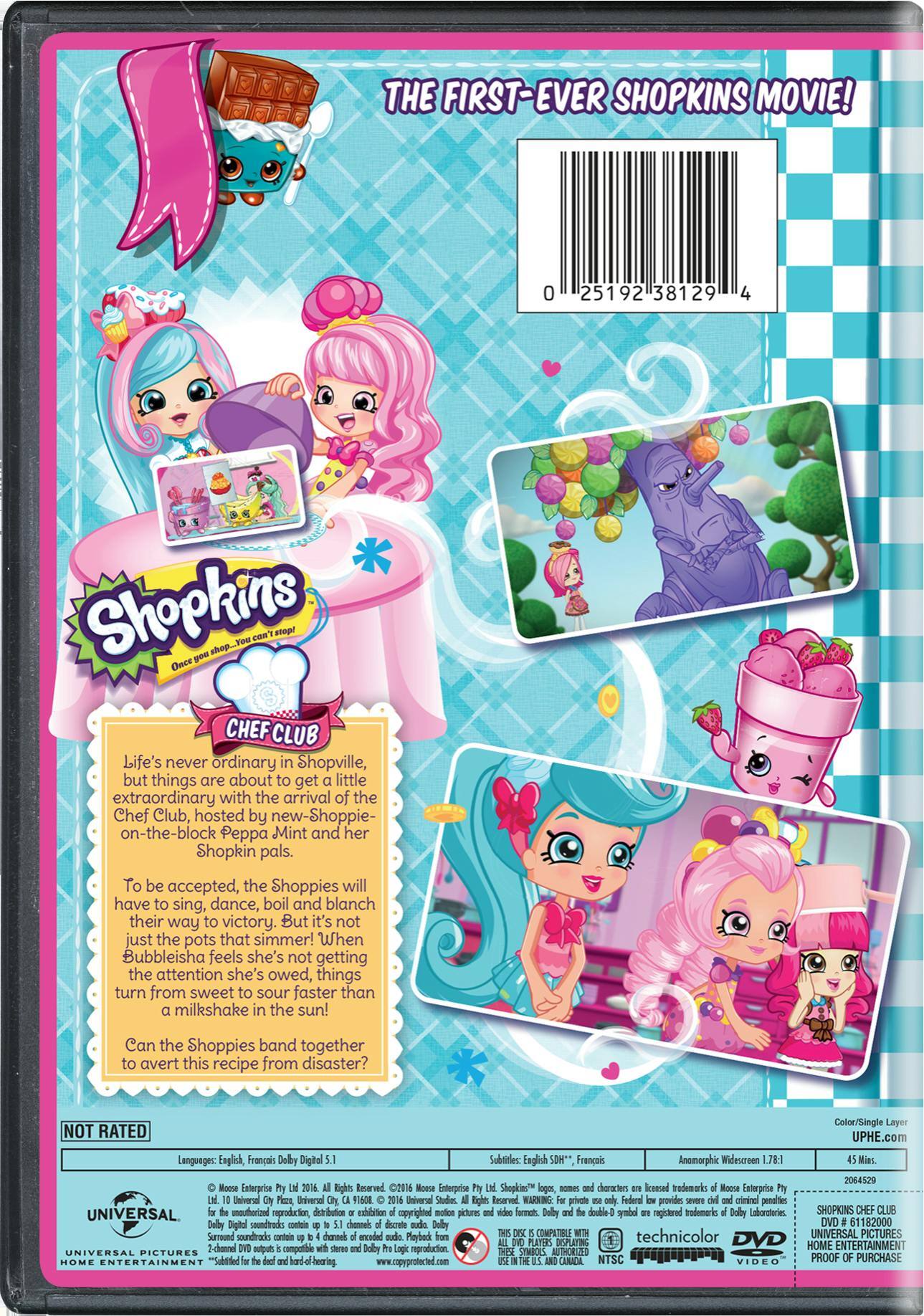 Angle. Shopkins: Chef Club (DVD + Toy) [DVD].