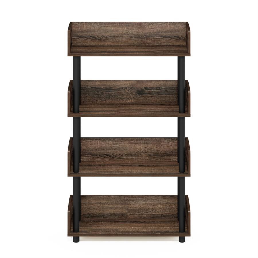 Furinno Turn N Tube 4 Tier Freestanding Multipurposes Display Rack ...