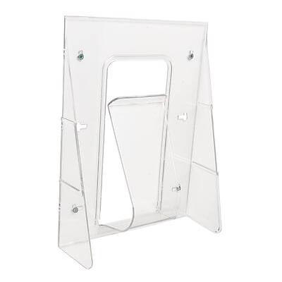 Alt View 5. Deflecto - Stand-Tall Magazine Holder, Wall Mounted Plastic - Clear.