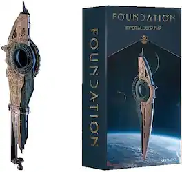 PopMarket - Foundation - Imperial Jump Ship Die-Cast Ship - COLLECTIBLES - Multicolor