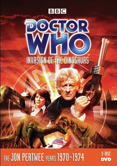 Front. Doctor Who: Invasion of the Dinosaurs  - DVD.