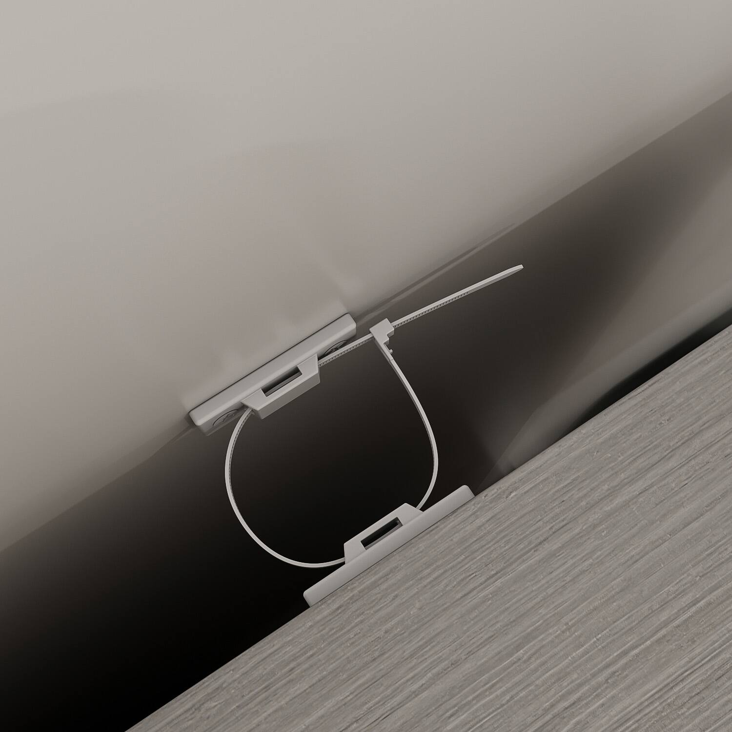 Alt View 2. Famapy - Famapy Modern Kitchen Storage Shelf: Sturdy Organization with Safety Focus - Gray.