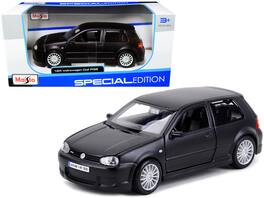 Volkswagen Golf R32 Matt Black "Special Edition" Series 1/24 Diecast Model Car by Maisto - Matte Black