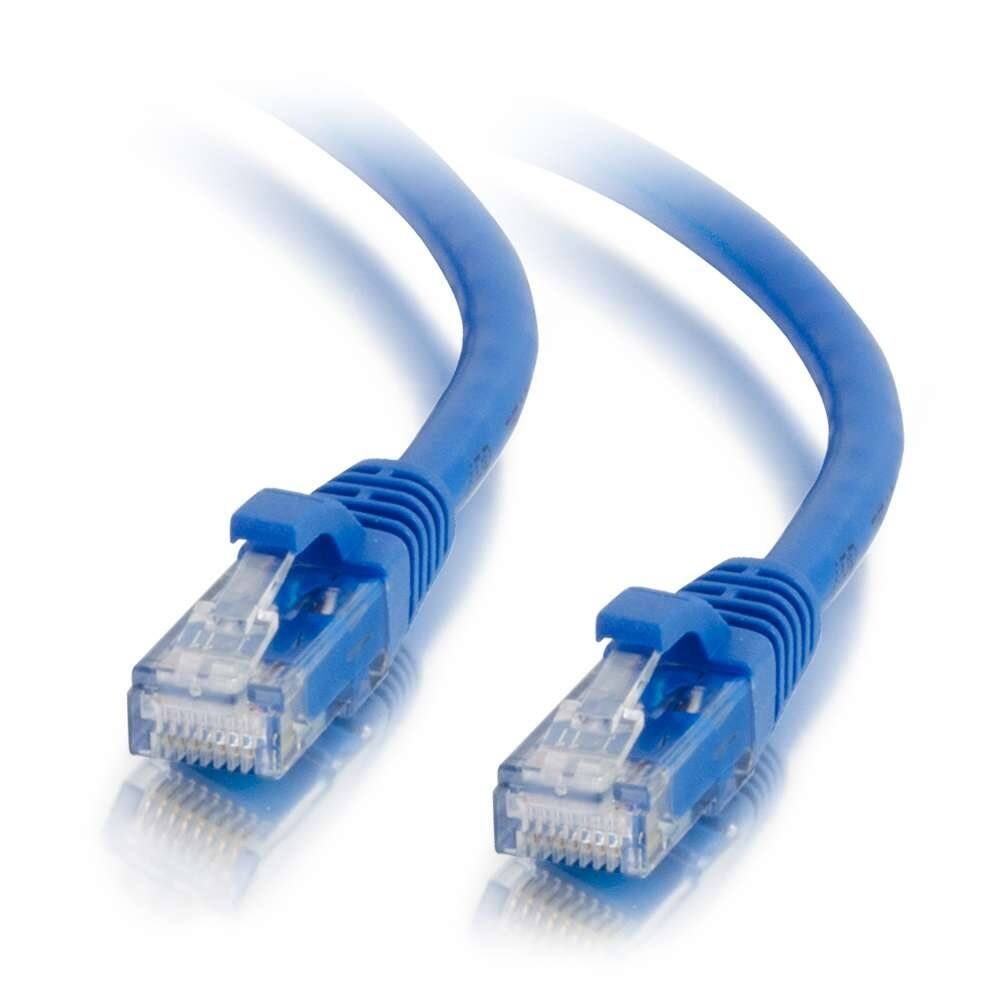 Front. C2G - 757120006978 9 Feet Cat 6a Network Patch Cable - Blue - Snagless Unshielded (UTP) Ethernet - Blue.