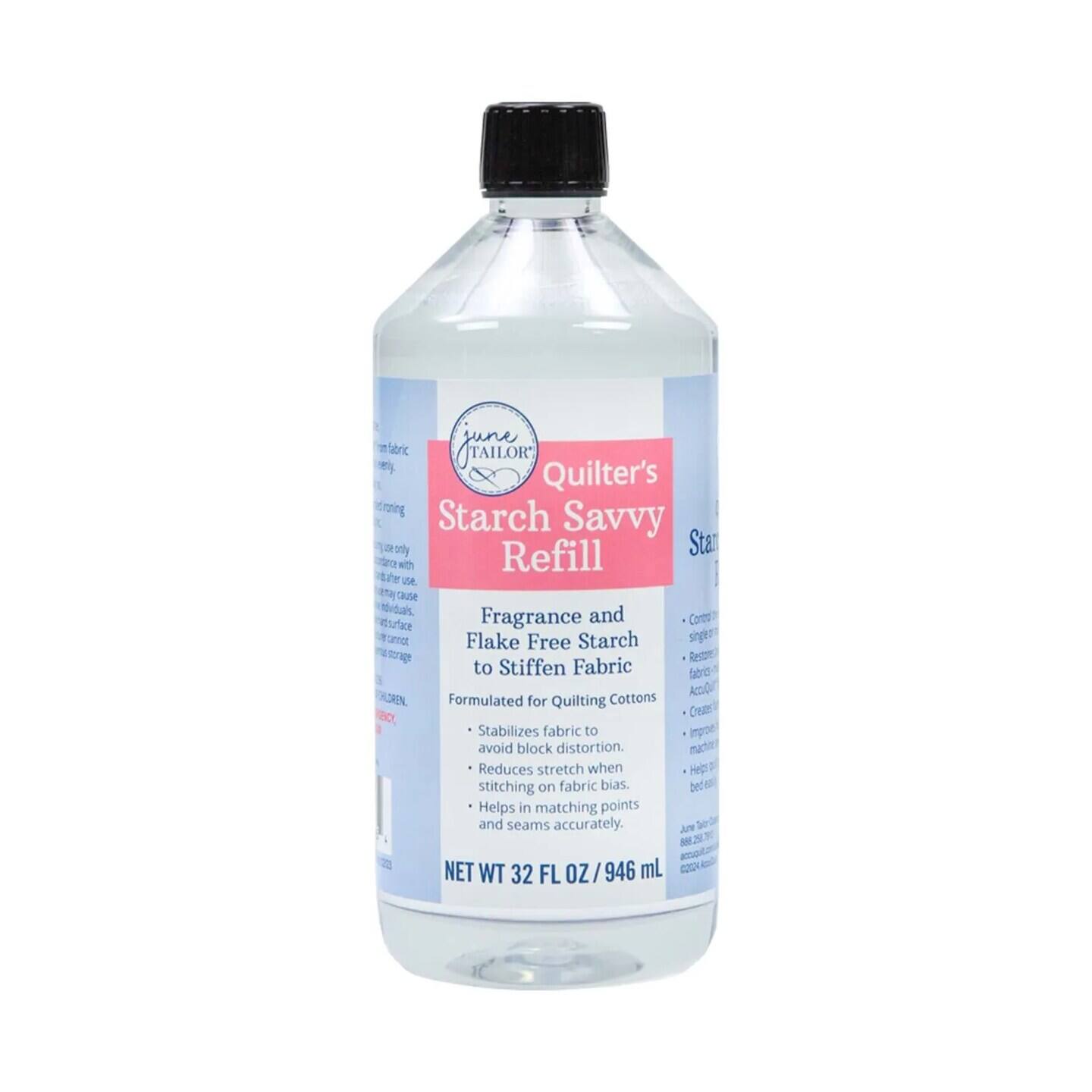 AccuQuilt - June Tailor Quilter's Starch Savvy + Liter Refill