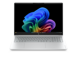 HP - OmniBook 3 Laptop Computer 16" 2K Snapdragon X 16 GB memory;256 GB SSD - Glacier silver