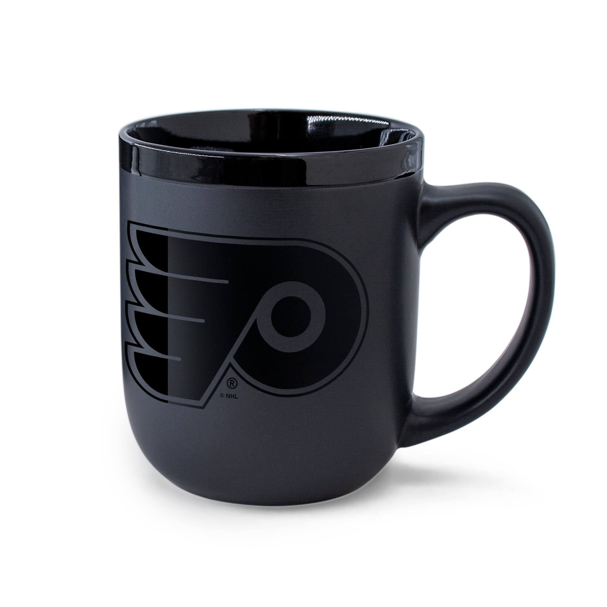 WinCraft - Philadelphia Flyers 17oz. Black Tonal Ceramic Mug - Multicolor