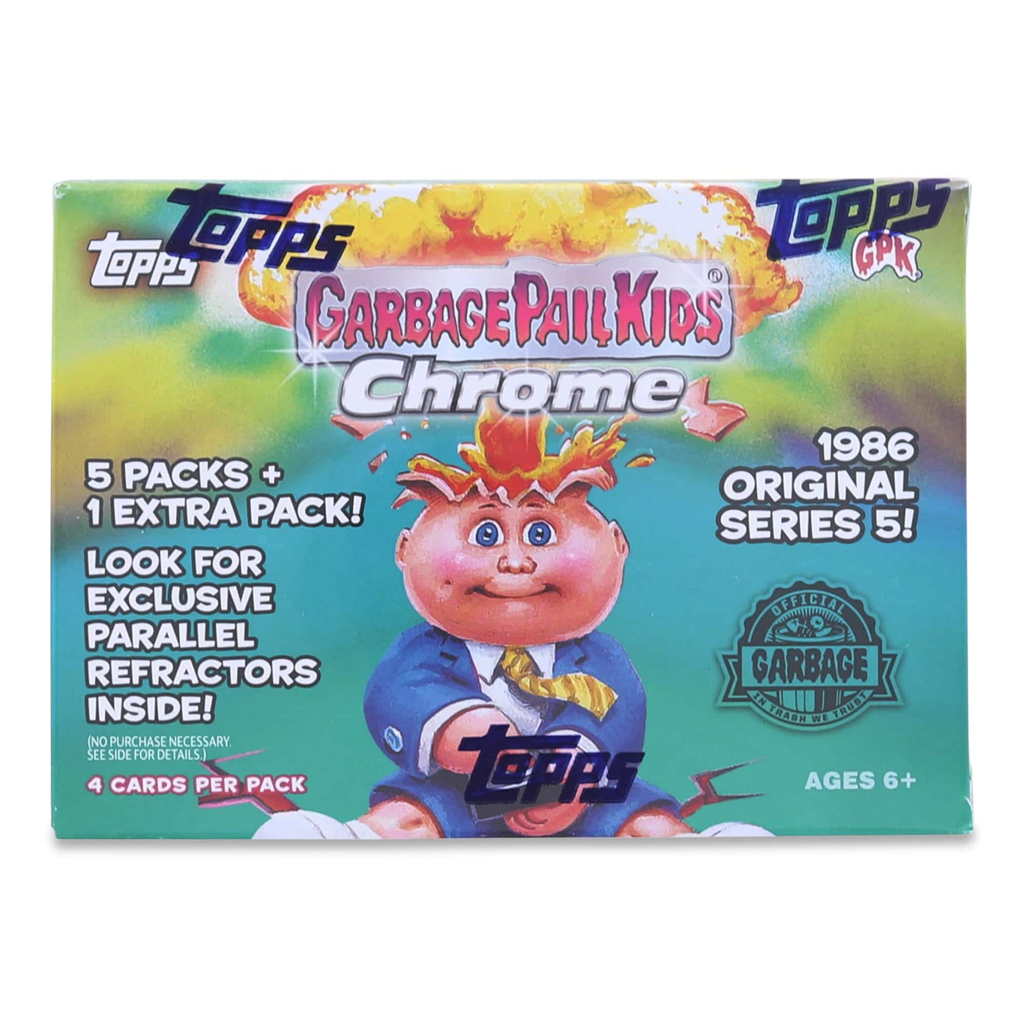 Garbage Pail Kids Series 5 Topps Chrome Blaster Box Green - Best Buy