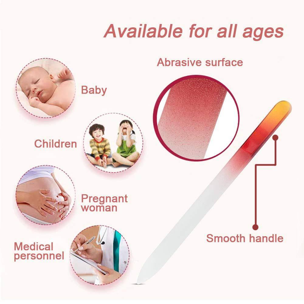 Available for all ages

- Baby
- Children
- Pregnant woman
- Medical personnel

Abrasive surface

Smooth handle