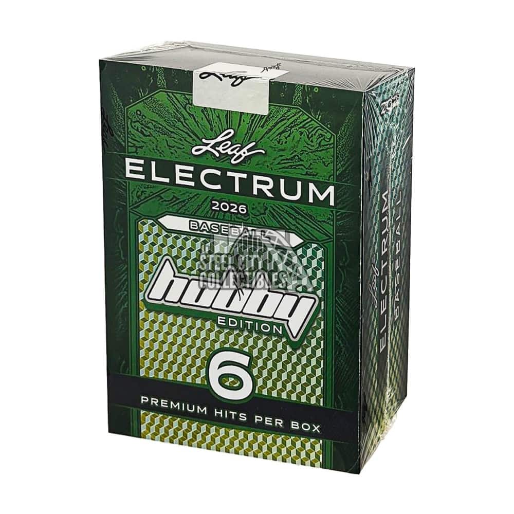 2026 Leaf Electrum Baseball Hobby Box price history on PriceWatchPro