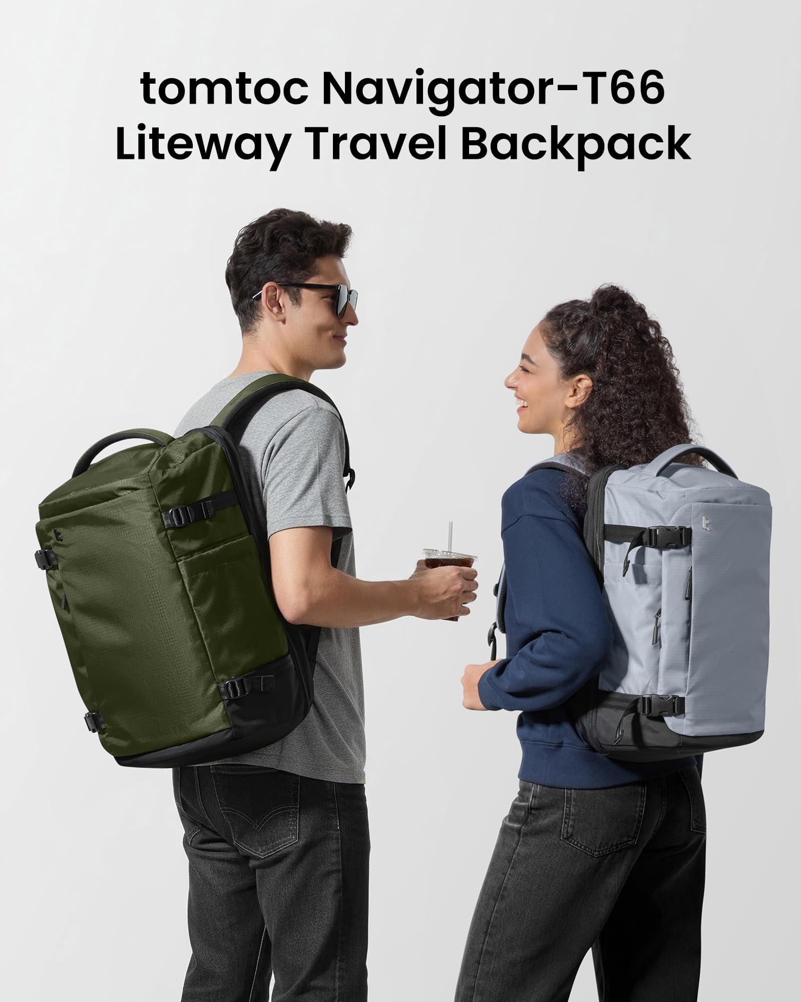 tomtoc Navigator-T66 Liteway Travel Backpack