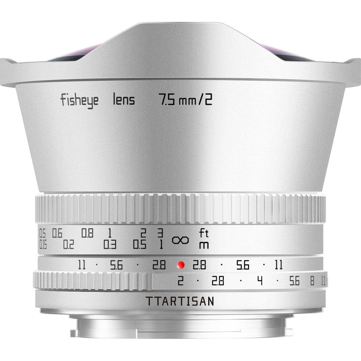 TTARTISAN APS-C 7.5mm F2.0 Fuji X mount (Silver color)