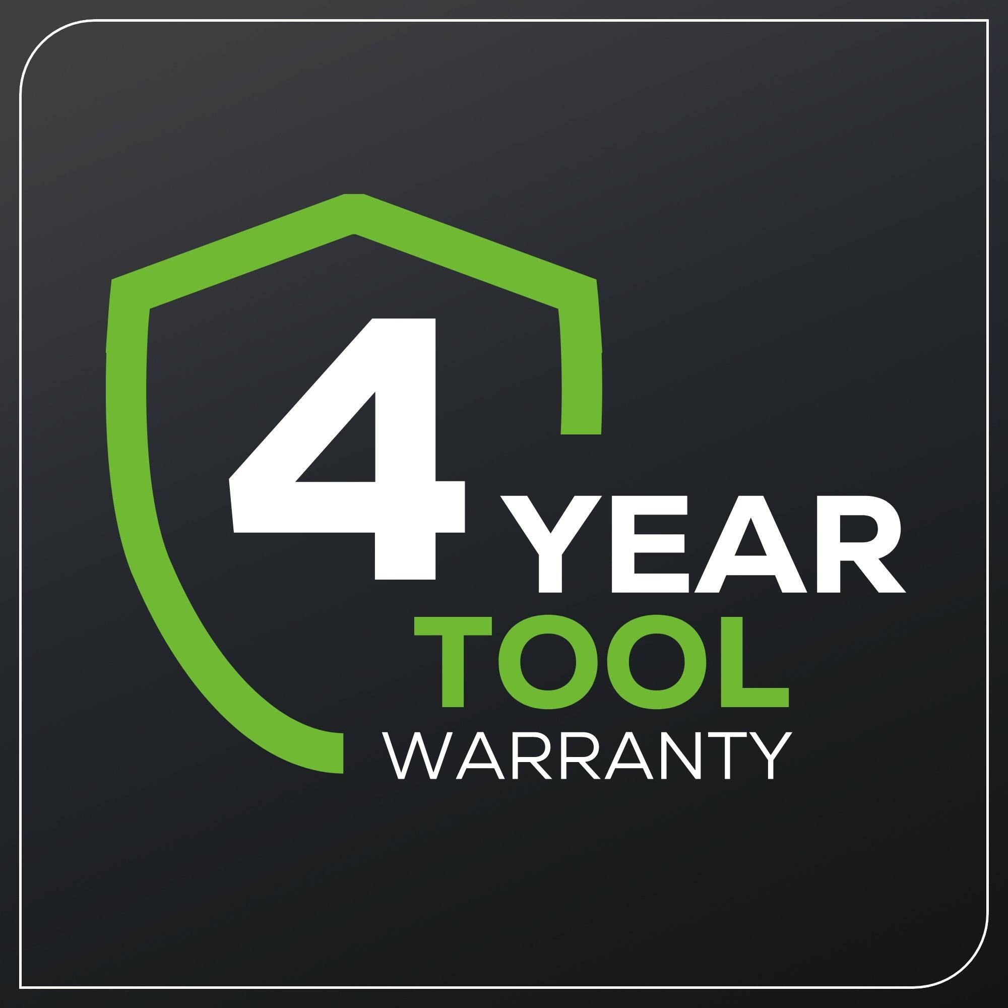 4 Year Tool Warranty