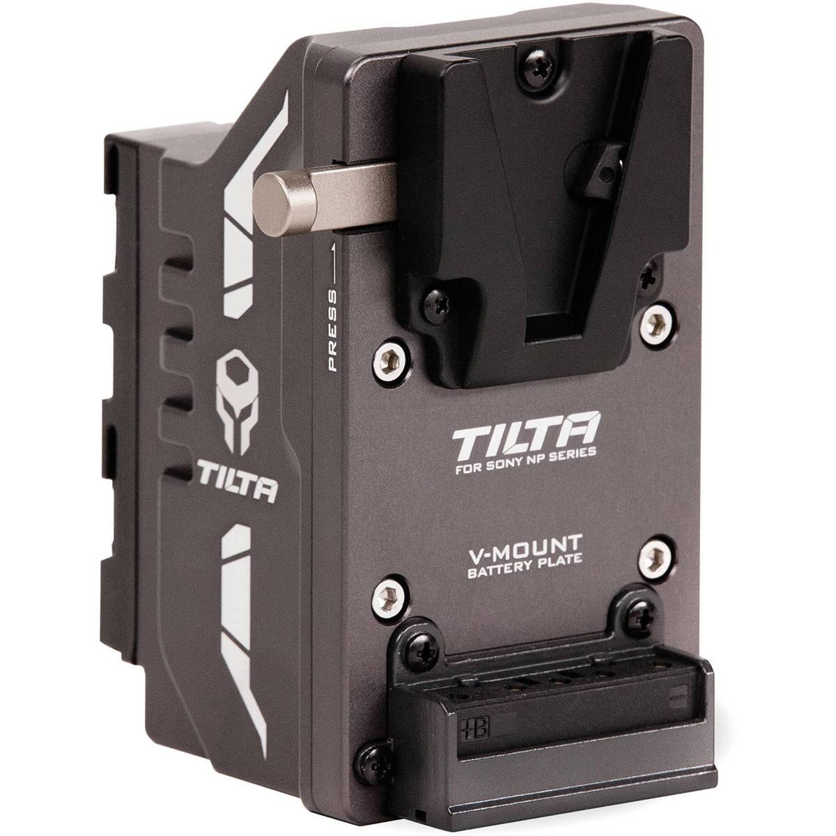 TILTA  
PRESS  
TILTA FOR SONY NP SERIES BATTERY V-MOUNT PLATE