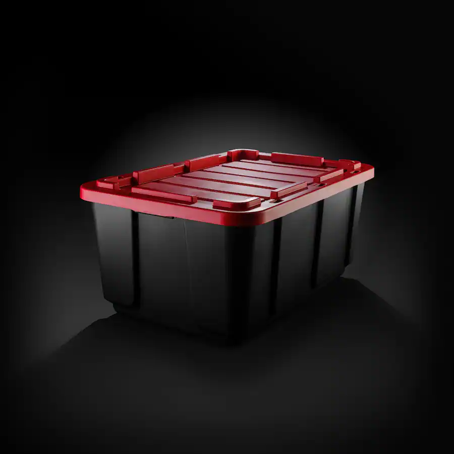 Large Body Containers IRIS USA 27Gal/108Qt Large All Weather Heavy Duty Stackable Storage ...