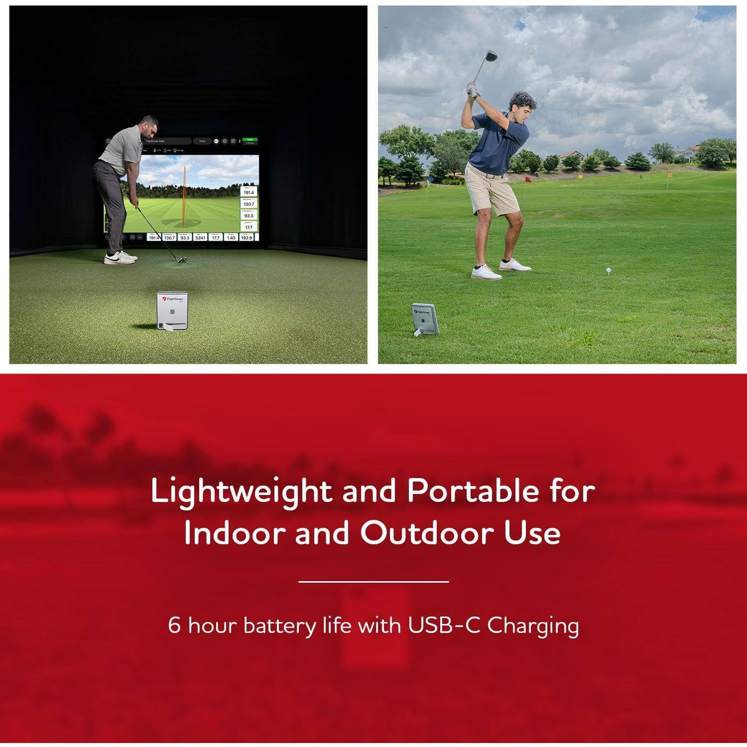 Lightweight and Portable for Indoor and Outdoor Use

6 hour battery life with USB-C Charging