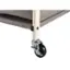 Alt View 14. TRINITY - BASICS | 2-Bag White Laundry Cart | Champagne Poles - Champagne.