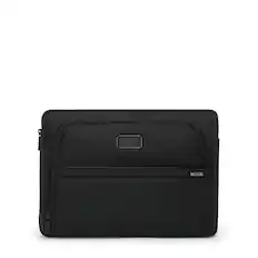 Front. TUMI - Alpha Large 15" Laptop Cover - Black.